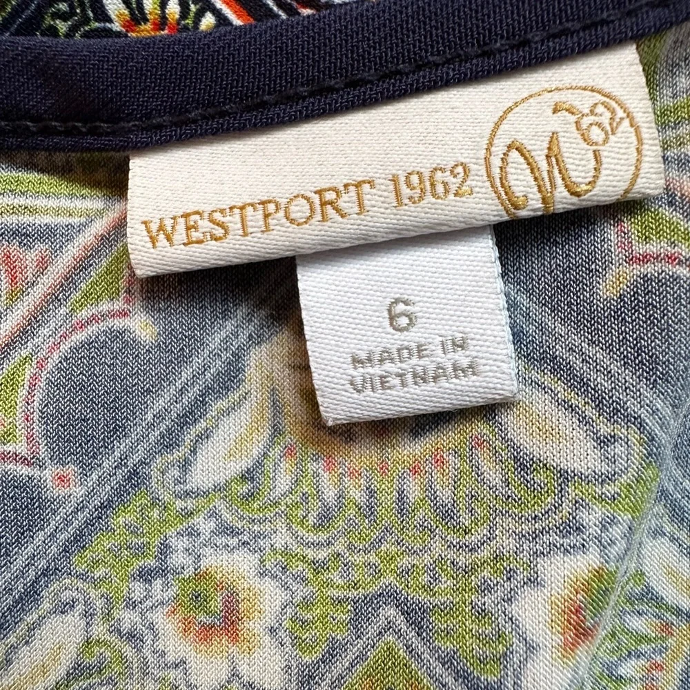 Westport 1962 Women’s Floral V-Neck Dress - Picture 4 of 7